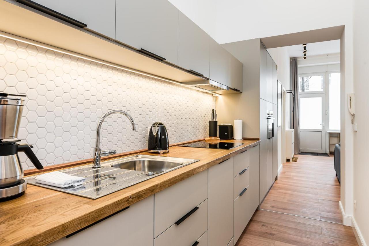 Neues Design-Apartment In Friedrichshain Berlin Dış mekan fotoğraf